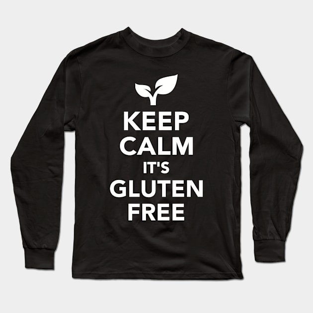 Keep calm it's gluten free Long Sleeve T-Shirt by Designzz